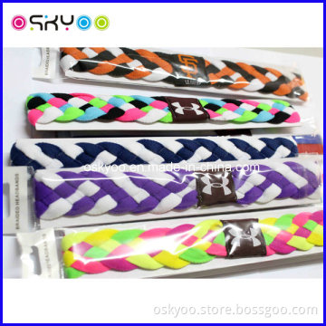 Fashion Tennis Sports Braided Headband